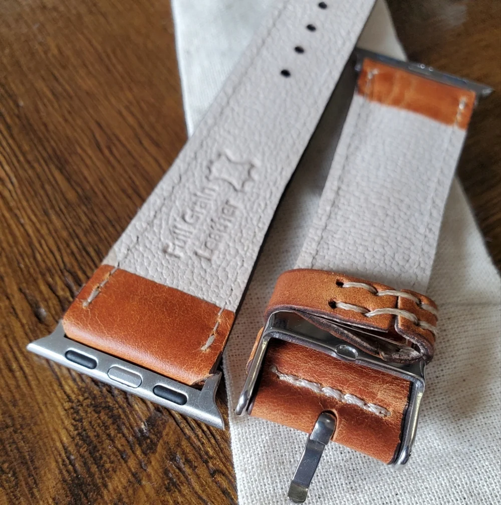 Apple Watch Band Full Grain leather